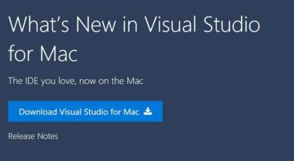 Visual Studio for Mac 、ついに正式版リリースへ