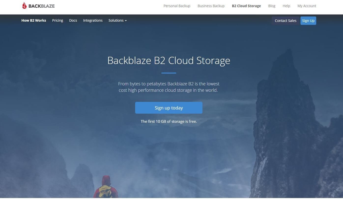 BackBlaze B2 Cloud Storage