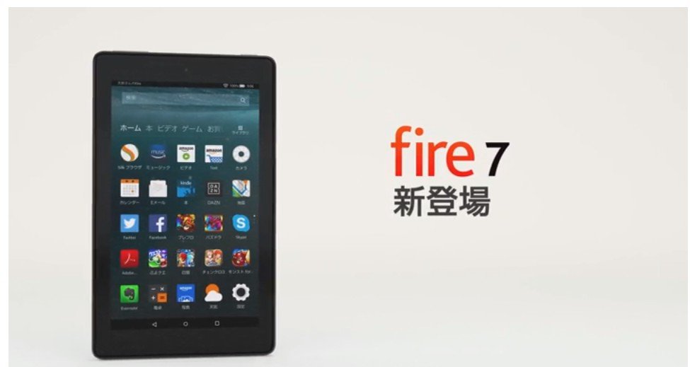【Amazonタイムセール祭り】Fire 7 タブレット 8GBが2000円オフに！