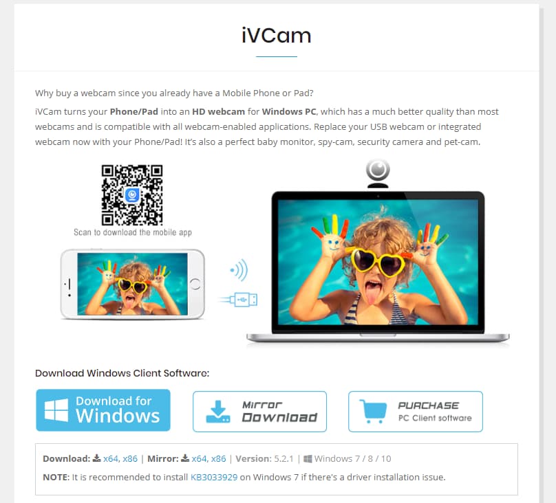 iPhoneやAndroidスマホをWEBカメラにする、Zoomにも対応できる「iVCam」の使い方