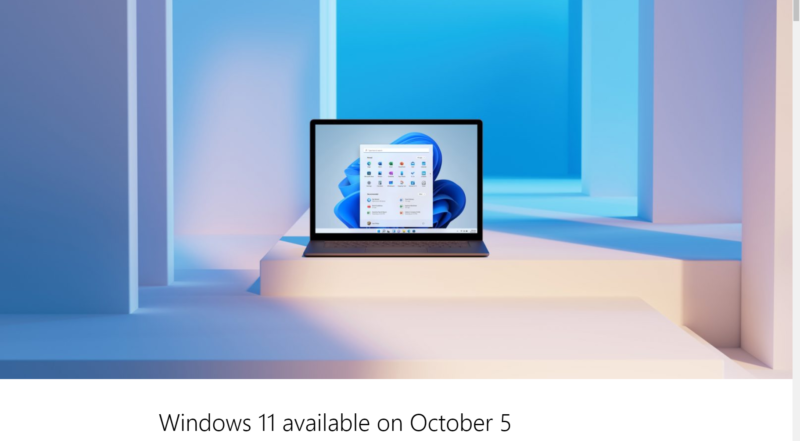 Windows 11が2021年10月5日にリリースへ