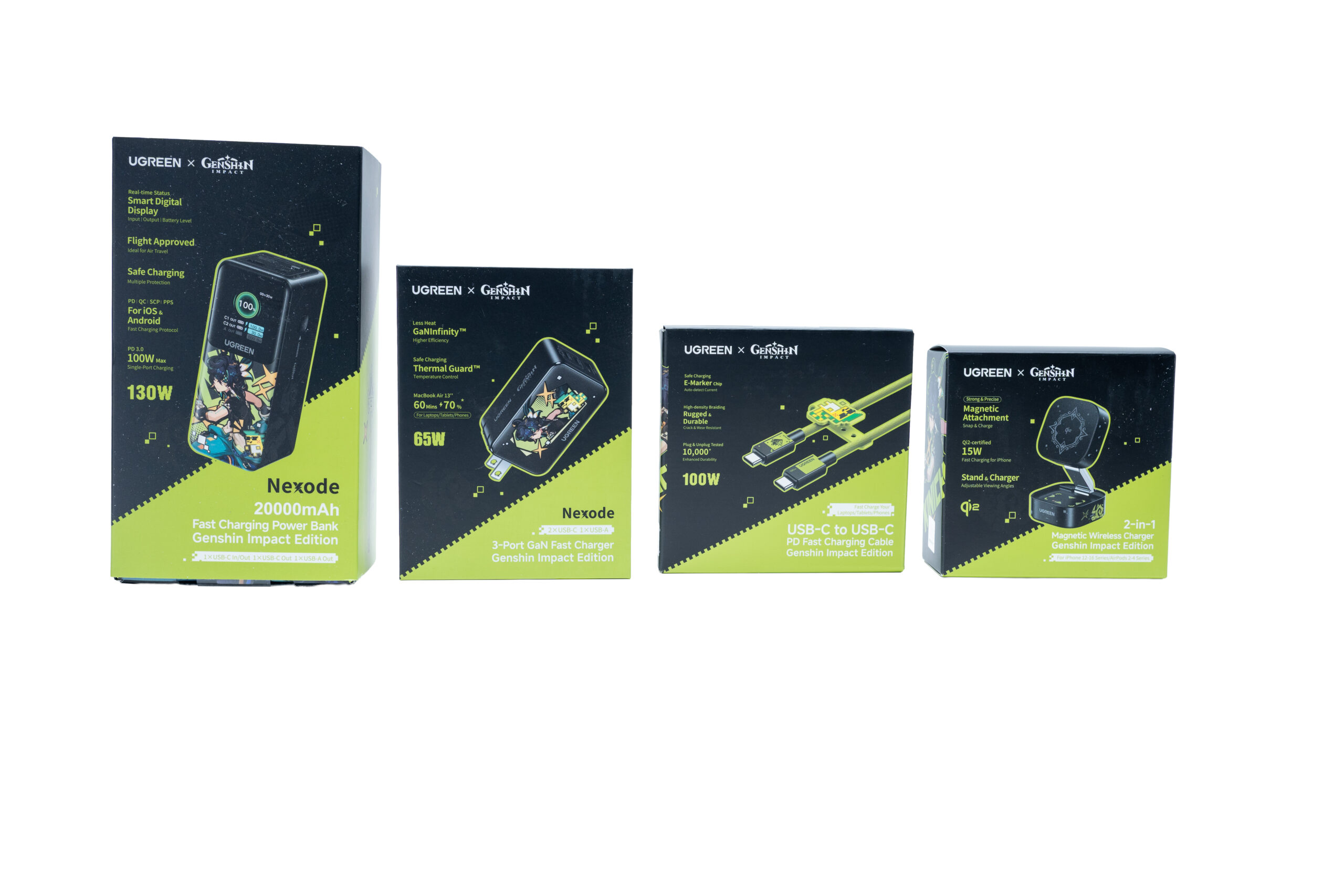 UGREENと原神がコラボ、キィニチをインスパイアしたスマホ周辺機器が登場【PR】